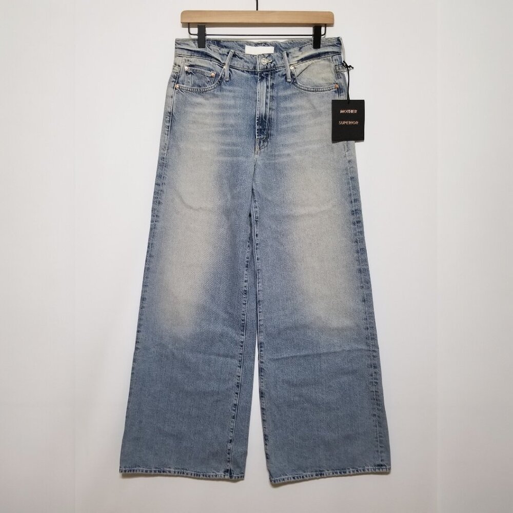 NWT MOTHER Denim The Undercover Wide-Leg Jeans in Mercyโ Size 24, 25, 27, 28